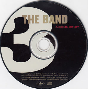 The Band : The Band: A Musical History (5xCD, RM + DVD-V, NTSC + Box, Comp)