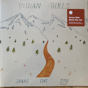 Vivian Girls : Share The Joy (LP, RP, Bro)