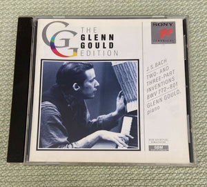 J. S. Bach*, Glenn Gould : Two- And Three-Part Inventions BWV 772–801 (CD, Album, RE, RM)