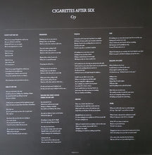 Load image into Gallery viewer, Cigarettes After Sex : Cry (LP, Album)
