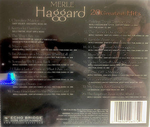 Merle Haggard : 20 Greatest Hits (CD, Comp)