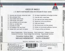 Load image into Gallery viewer, Johann Sebastian Bach, Harnoncourt* • Leonhardt* : Voices Of Angels - J. S. Bach&#39;s Most Beautiful Arias And Choruses For Boy&#39;s Voices (CD, Comp)
