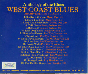 Various : West Coast Blues (CD, Comp, RE)