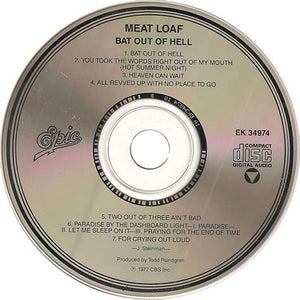 Meat Loaf : Bat Out Of Hell (CD, Album, RE, RM)