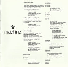 Load image into Gallery viewer, Tin Machine : Tin Machine (CD, Album, RE)
