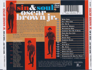 Oscar Brown Jr. : Sin & Soul...And Then Some (CD, Album, RM)