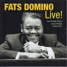 Load image into Gallery viewer, Fats Domino : The Legends Of New Orleans: Fats Domino Live! (CD, Comp)
