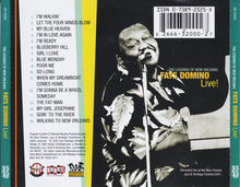 Load image into Gallery viewer, Fats Domino : The Legends Of New Orleans: Fats Domino Live! (CD, Comp)
