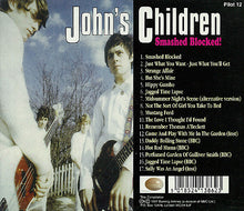 Load image into Gallery viewer, John&#39;s Children : Smashed Blocked! (CD, Comp)
