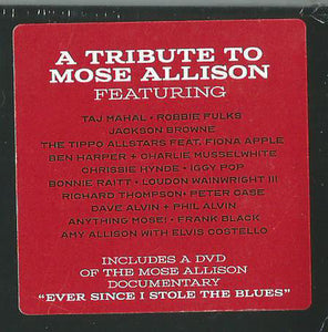 Various : If You're Going To The City: A Tribute To Mose Allison (CD + DVD-V)
