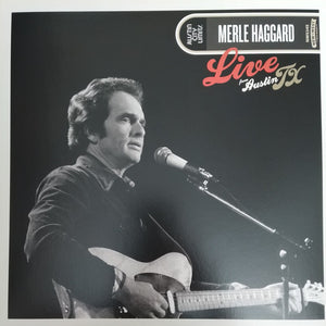 Merle Haggard : Live From Austin TX (1978) (LP, Album, RE)