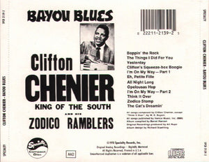 Clifton Chenier : Bayou Blues (CD, Comp, RM)