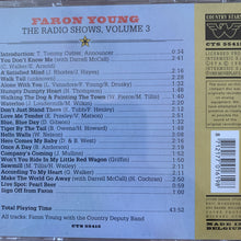 Load image into Gallery viewer, Faron Young : The Radio Shows, Volume 3 (CD, Album)
