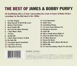 James & Bobby Purify : The Best Of James & Bobby Purify (CD, Album, Comp)