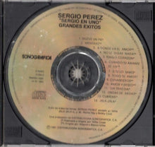 Load image into Gallery viewer, Sergio Pérez (4) : Sergio En Uno - Grandes Exitos De Sergio Perez (CD, Comp)
