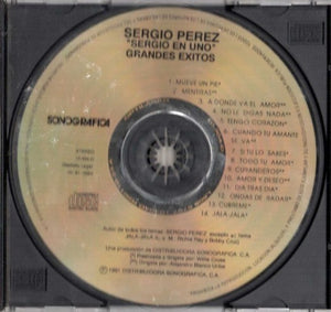 Sergio Pérez (4) : Sergio En Uno - Grandes Exitos De Sergio Perez (CD, Comp)