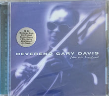 Load image into Gallery viewer, Reverend Gary Davis* : Live At Newport (CD, Album, RE, RM)
