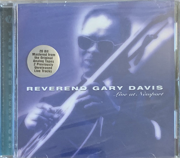 Reverend Gary Davis* : Live At Newport (CD, Album, RE, RM)