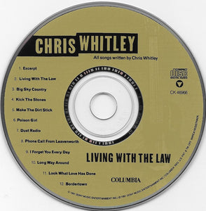 Chris Whitley : Living With The Law (CD, Album, Son)