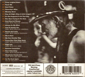 Willie Nelson : Songs (CD, Comp, Tri)