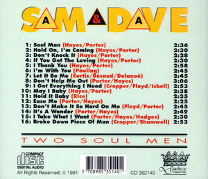 Sam & Dave : Two Soul Men (CD, Comp)