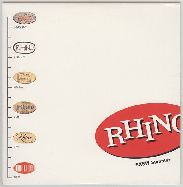 Various : Rhino SXSW Sampler (CD, Promo, Smplr)