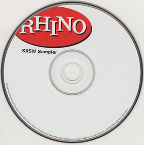 Various : Rhino SXSW Sampler (CD, Promo, Smplr)