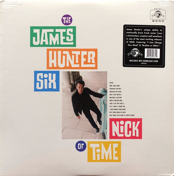 The James Hunter Six : Nick Of Time (LP, Album, Mono)