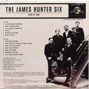 The James Hunter Six : Nick Of Time (LP, Album, Mono)