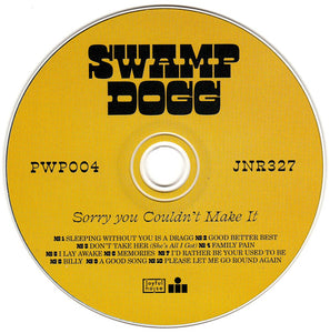 Swamp Dogg : Sorry You Couldn't Make It (CD, Album, Gat)