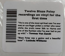 Load image into Gallery viewer, Blaze Foley : Clay Pigeons (LP, RE)
