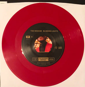 The Weeknd : Heartless / Blinding Lights (7", Single, Ltd, 001)