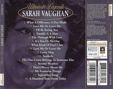 Load image into Gallery viewer, Sarah Vaughan : Ultimate Legends  (CD, Comp)
