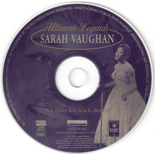 Load image into Gallery viewer, Sarah Vaughan : Ultimate Legends  (CD, Comp)
