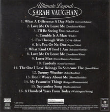 Load image into Gallery viewer, Sarah Vaughan : Ultimate Legends  (CD, Comp)
