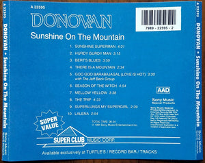 Donovan : Sunshine On The Mountain (CD, Comp)