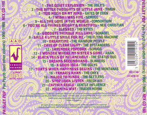 Various : Paisley Pop (Pye Psych [& Other Colours] 1966-1969) (CD, Comp)