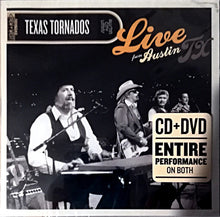 Load image into Gallery viewer, Texas Tornados : Live From Austin,TX (CD, Album + DVD, Album)
