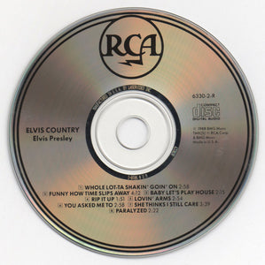 Elvis Presley : Elvis Country (CD, Comp, RE)