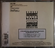 Load image into Gallery viewer, Sergei Vasilyevich Rachmaninoff, Lazar Berman, Claudio Abbado, The London Symphony Orchestra : Piano Concerto No.3 (CDr, RM)
