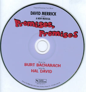 Burt Bacharach, Hal David : Promises, Promises (CD, Album, RE)