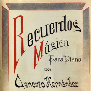 Ricky Hernández* : Recuerdos Music Para Piano Por Cenobio Hernández (CD, Album)