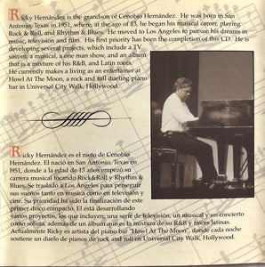 Ricky Hernández* : Recuerdos Music Para Piano Por Cenobio Hernández (CD, Album)