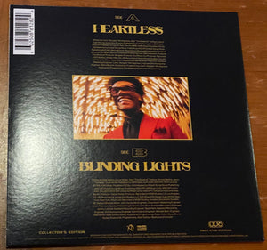 The Weeknd : Heartless / Blinding Lights (7", Single, Ltd, 004)