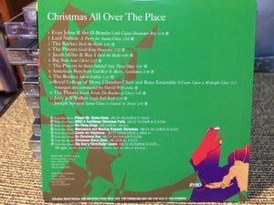 Various : Christmas All Over The Place (CD, Comp, Promo)
