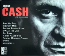 Load image into Gallery viewer, Johnny Cash : Live Recordings (2xCD, RE)

