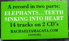 Load image into Gallery viewer, Rachael Yamagata : Elephants...Teeth Sinking Into Heart (2xCD, Album, Car)
