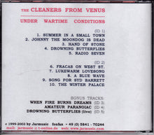 Load image into Gallery viewer, The Cleaners From Venus* : Under Wartime  Conditions (CDr, Album, RE)
