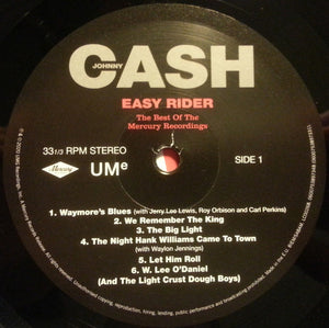 Johnny Cash : Easy Rider: The Best Of The Mercury Recordings (2xLP, Comp)