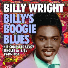 Billy Wright : Billy's Boogie Blues  (CD, Comp, Mono)